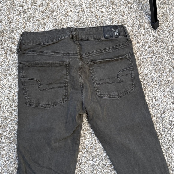 American Eagle Outfitters Skinny Jeans Gray size 2 - Picture 7 of 9